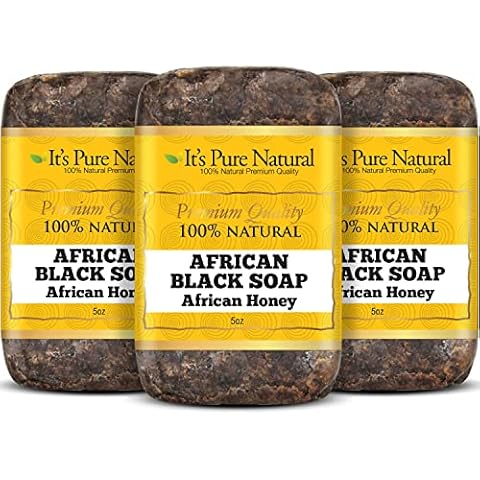 It's Pure Natural African Black Soap Bars Cover