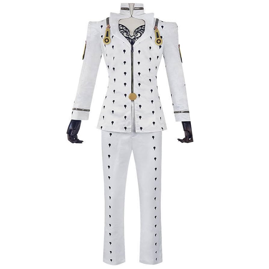 ジョジョの奇妙な冒険　ブローノ・ブチャラティコスプレフルセット Amazon.co.jp: [HanCheng] ブローノ・ブチャラティ コスプレ