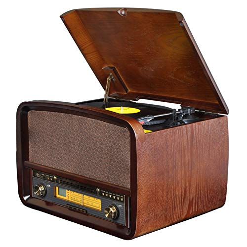 Tourne Disque Vintage, Platine Vinyle Courroie À 3 Vitesses Tournoires De Vinyle Intégrées 4 X40W Bluetooth Haut… - Les Beatles, Paul McCartney, John Lennon, RIngo Starr, George Harrison Tourne Disque Vintage, Platine Vinyle Courroie À 3 Vitesses Tournoires De Vinyle Intégrées 4 X40W Bluetooth Haut…