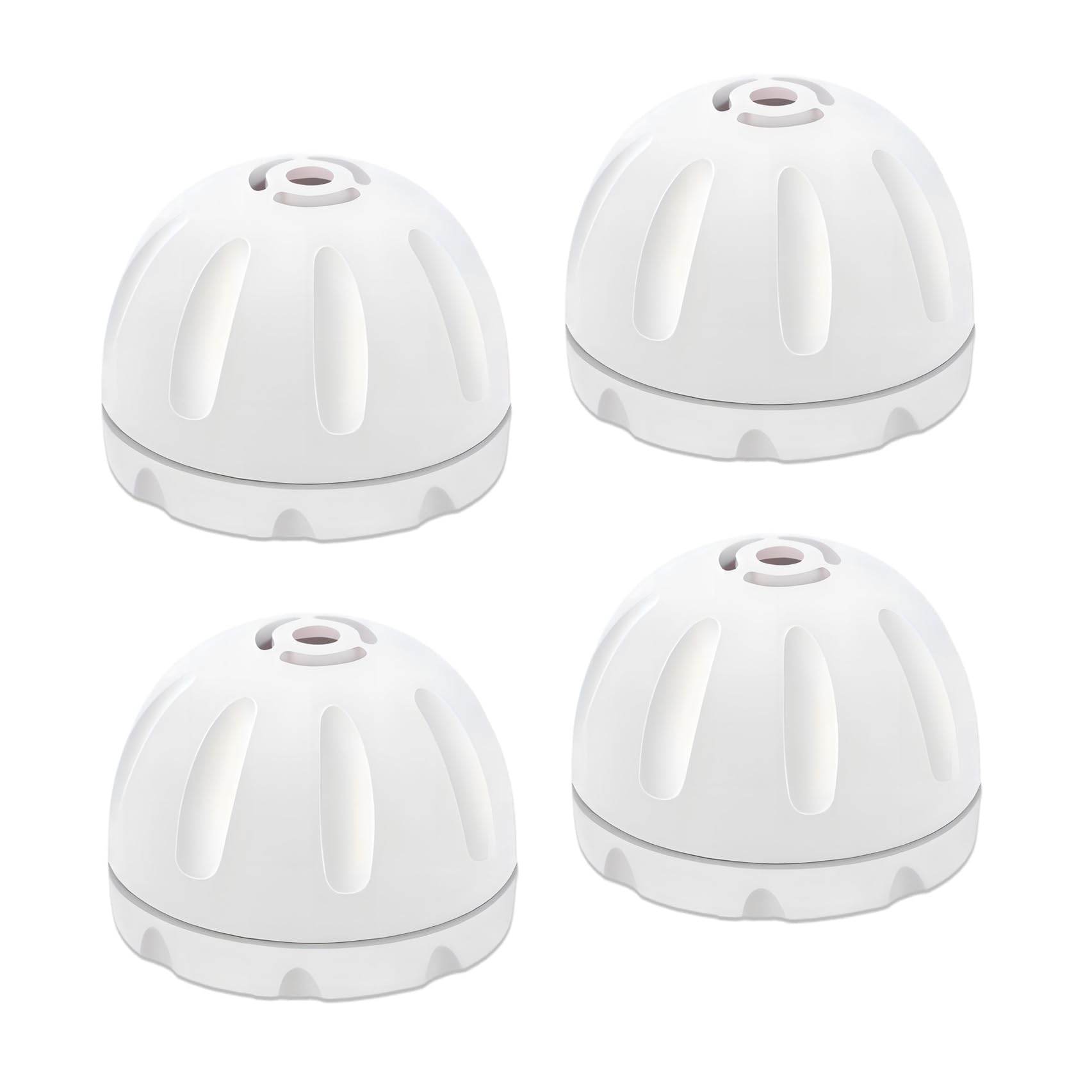 Mengshen Alarma de Fuga de Agua 4 Pack, Detector de Fuga de Agua 100 dB Alerta de inundación de casa para Cocina baño sótano lavandería habitación Funciona con Pilas