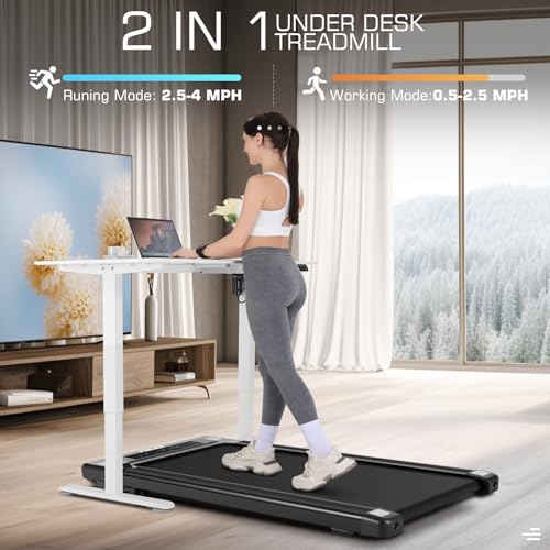 Caminadora compacta eléctrica Incline Walking Pad miniatura 3