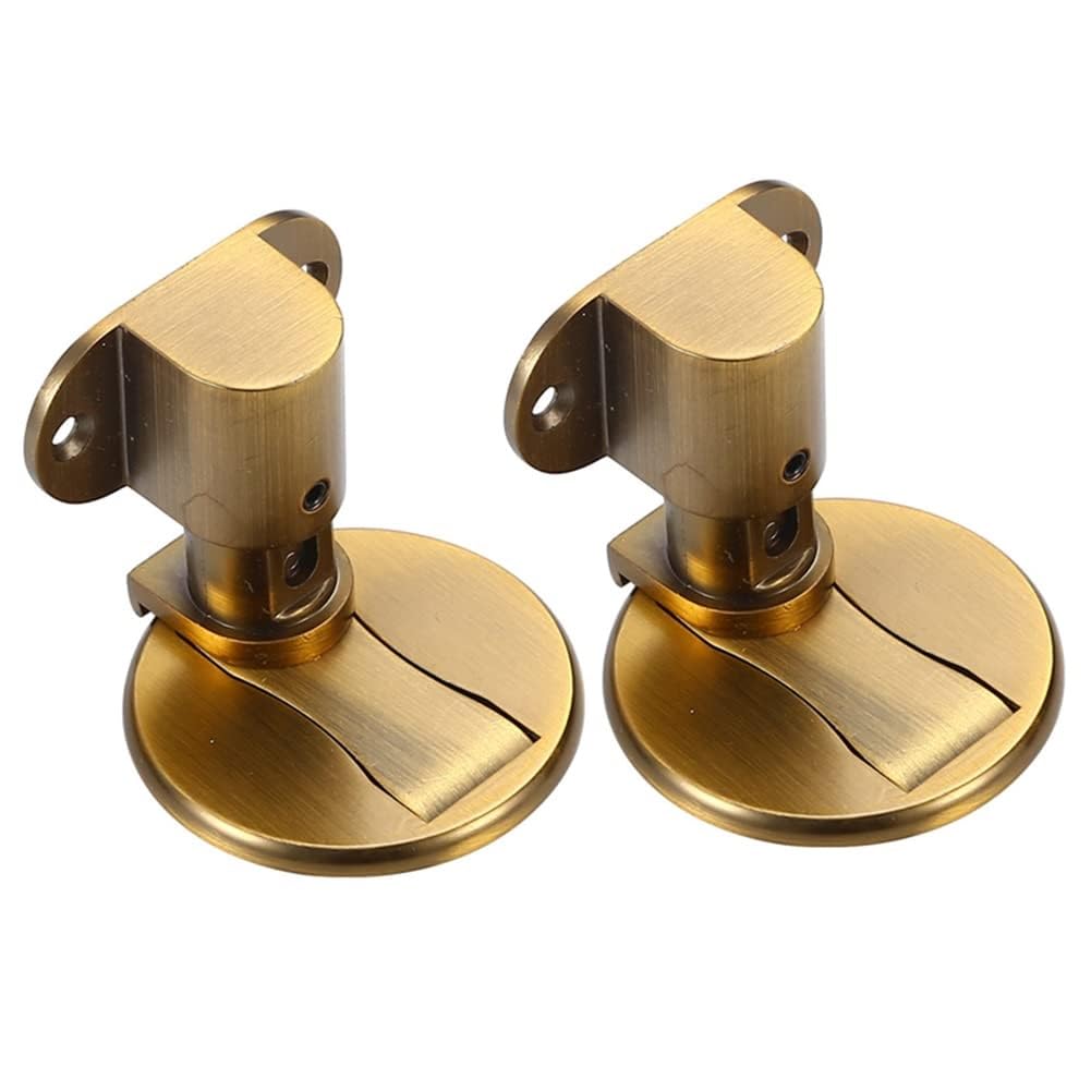 Luercher Color1 Door Stop Magnetic Door Stopper 2 Pack Adjustable Door Stop Double-Sided Adhesive Tape Installation For Various Door(Color1)