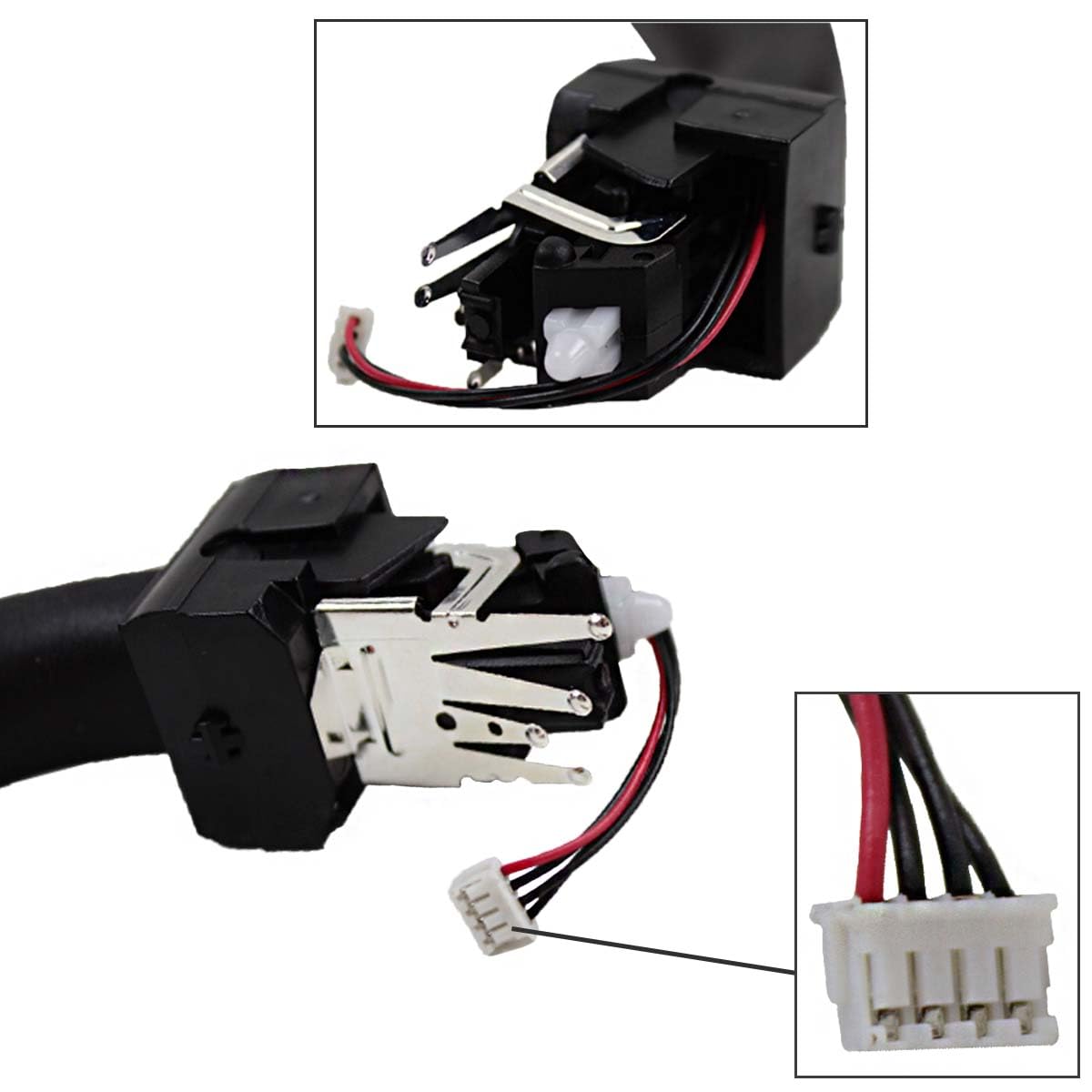 Partsline Commutation Commodo de Colonne de Direction Clignotants Phares Antibrouillard compatible avec CITROËN BERLINGO C5 C8 XSARA PEUGEOT 206 307 406 807 PARTNER - 6239.GT 6239.L1 96450912XT