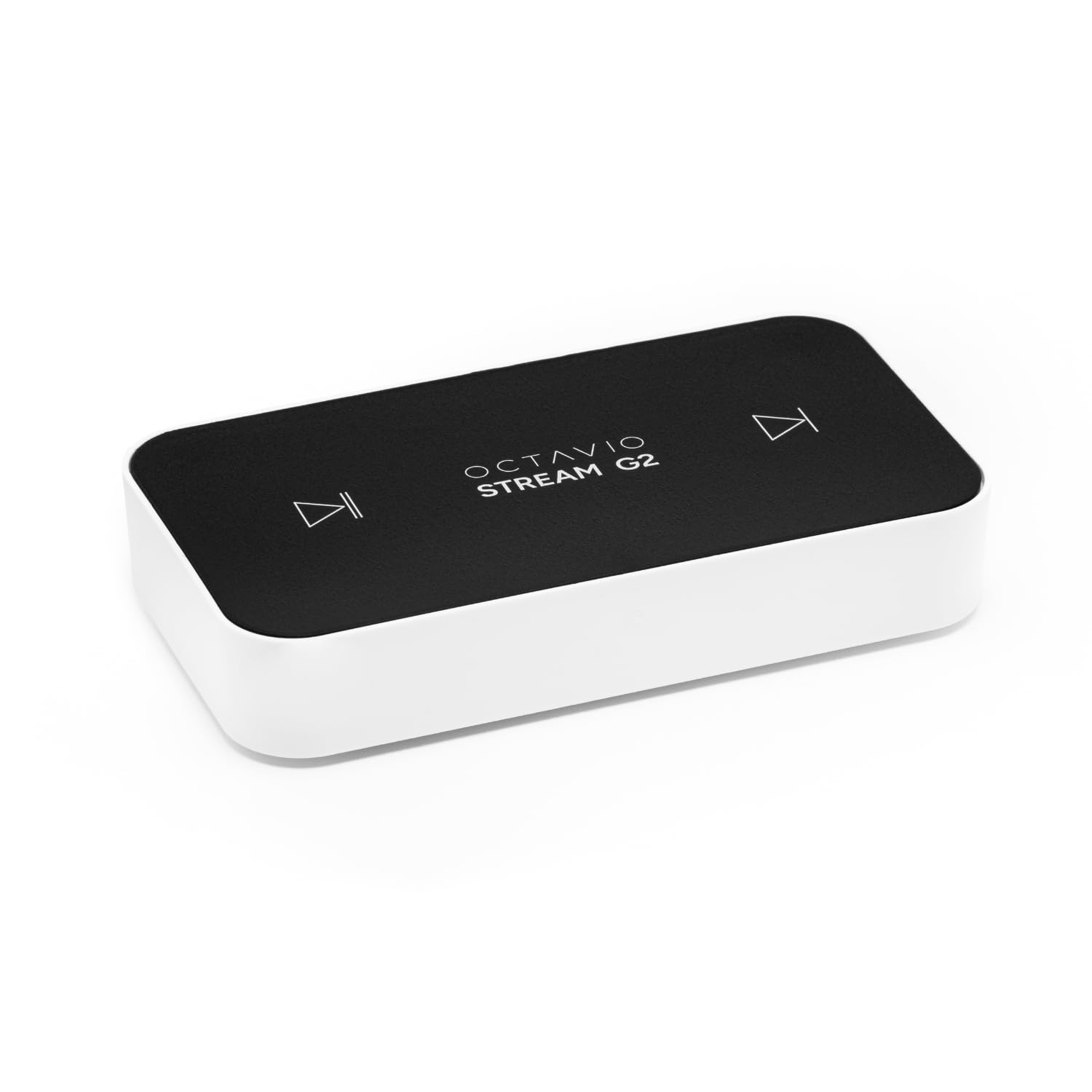 Octavio Stream G2 – Audio-Streamer, WLAN, kompatibel mit Google Cast, AirPlay2, Qobuz Connect, Spotify Connect, Tidal Connect, Deezer, Youtube Musik, Hi-Res, Multiroom, Radios (Kabel MiniToslink