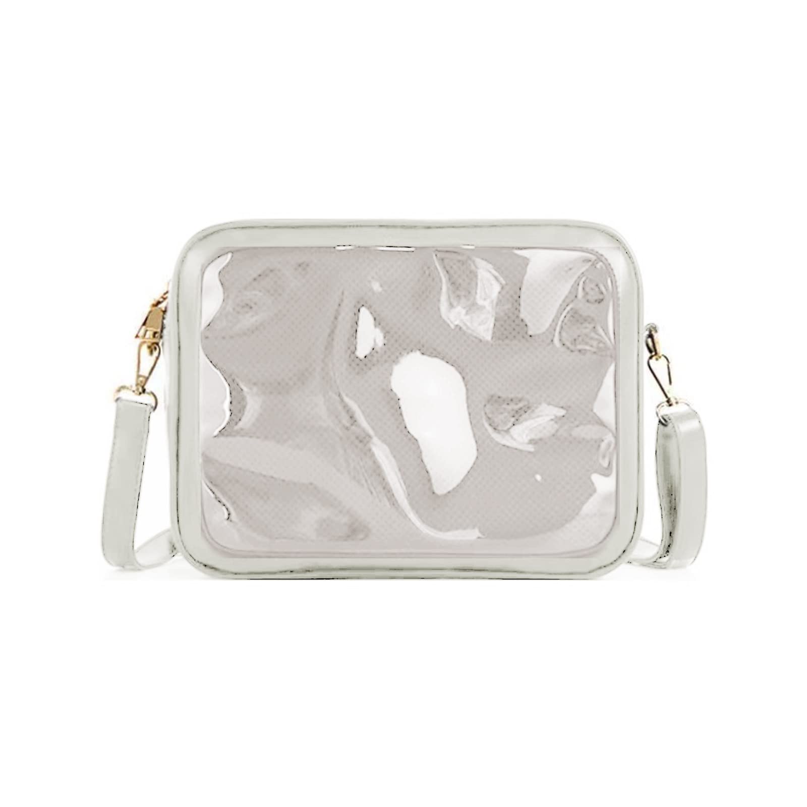 Kobeleen Women Ita Messenger Bag Ladies Japanese Style Shoulder Bag Girls Cute Transparent Crossbody Bag Student Uniform Bag