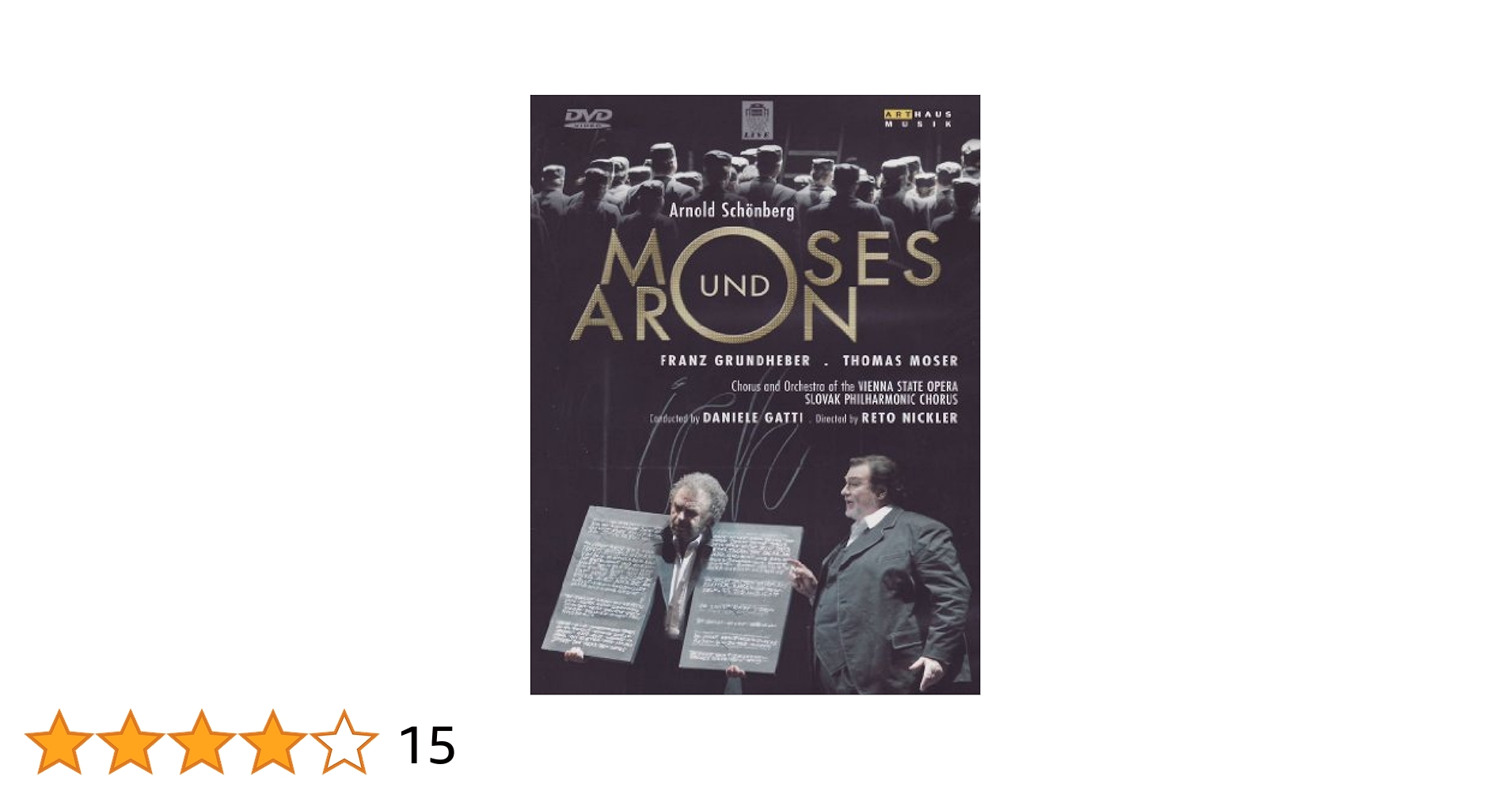 シェーンベルク:モーゼとアロン[Blu-ray Disc] n5ksbvb SCHOENBERG Moses und Aron / Boulez | Decca Classics
