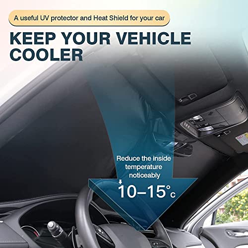 Pare-soleil pour Ford Mustang Mach-e 2021-2025 pliable