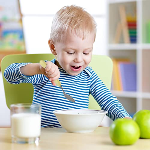 Lehoo Castle Toddler Utensils Set, 6Pcs Toddler Silverware Spoon And Fork Knife Set, Children's Flatware Set (Animal Kingdom) #TOP5