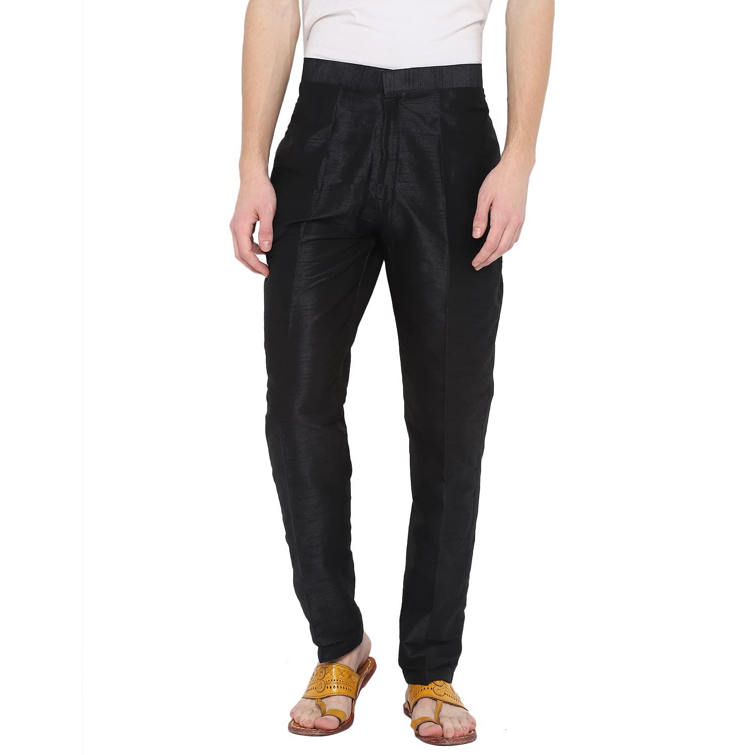 Men's Dupion Silk Traditional Ethnic Sherwani Bottom Pants