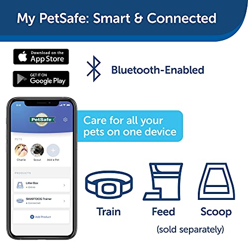 PetSafe SMART DOG Training Collar – Uses Smartphone as Handheld Remote Control – Tone, Vibration, 1-15 Levels of Static… - Image 5