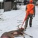 Forearm Forklift Premium Hunting Gear Deer Dragger, Easy to Use, High Visibility Blaze Orange, Lift, Drag, or Pull up to 800 lbs., Harness Strap for Shoulder Drag