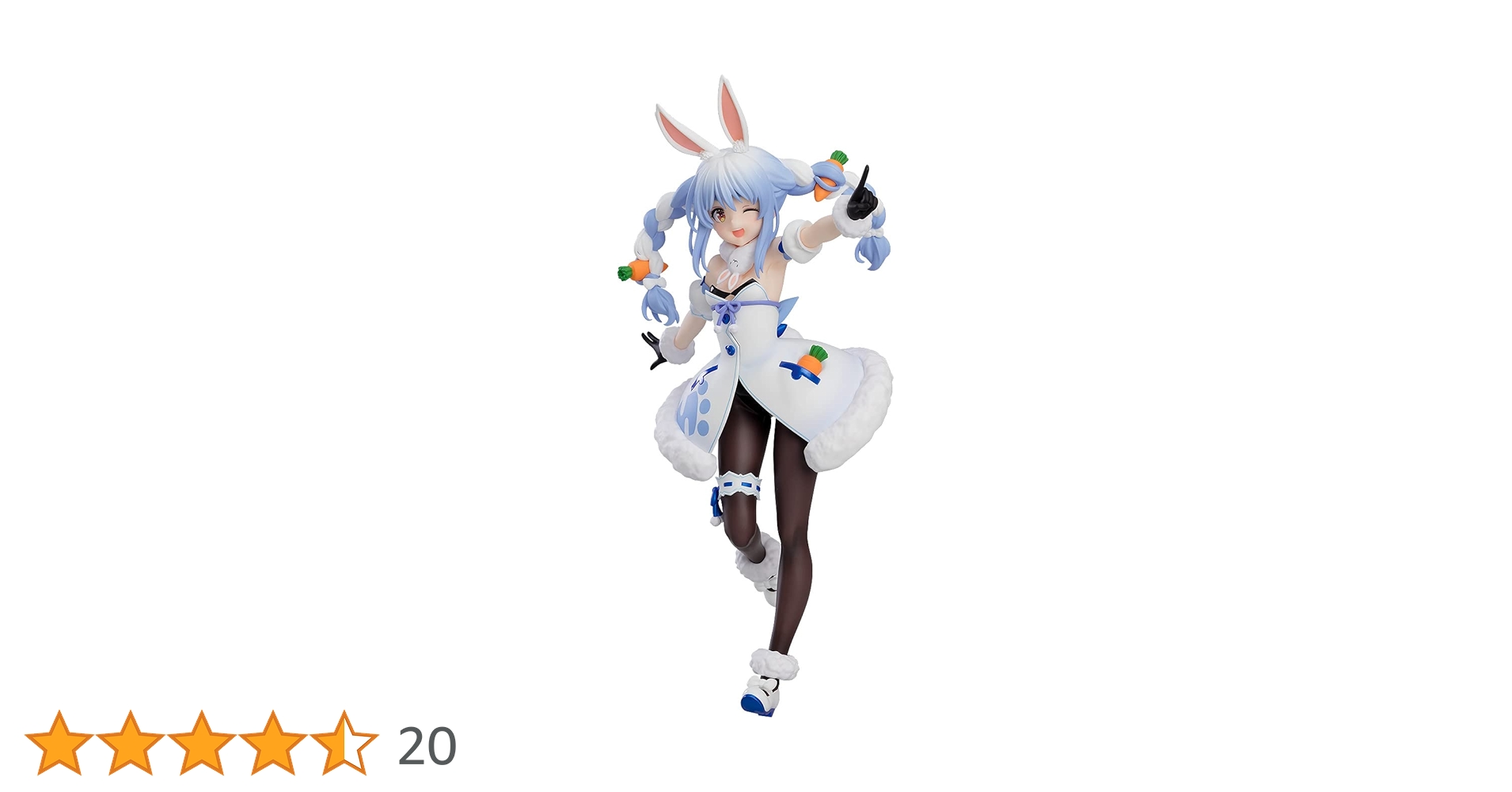 Usada Pekora フィギュア & ラバーチャーム 3個セット Usada Pekora