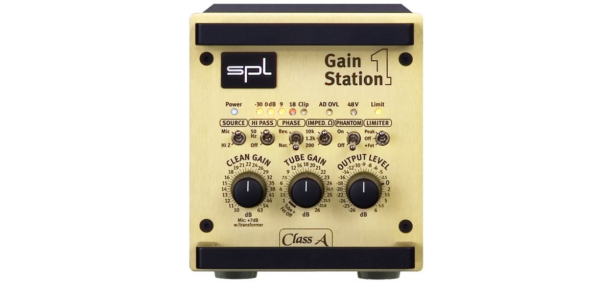 マイクプリアンプ  SPL Gain station 1 (Model2272) Amazon | SPL マイクプリアンプ Model 2272 GainStation 1 | マイク