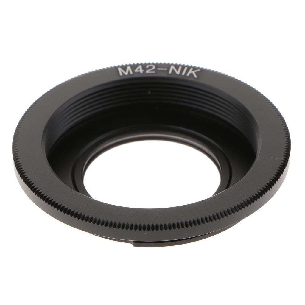 Aluminum Alloy M42 Screw Lens to AI F Camera Body Adapter Ring for DSLR D750 D610 D5600 D7000 D7200 D800 with Glass Focus to Infinity|Cameras & Photo|Lenses & Filters|Lens Adapters Mounts-image-45