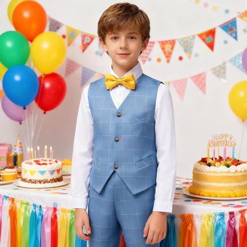 Image of Kids Vest for Boys Formal Suit Vests