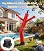 Air Dancers Wacky Waving Inflatable Tube Guy Blower, 3/4 HP Air Blower for Inflatable Tube Man, Fits 12 Inch Diameter Inflatable Dancer