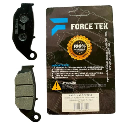 Pastilha Freio Traseira Nxr Bros 160 Twister 2016 XRE 190