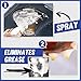 Multi-surface Cleaner，All-Purpose Rinse-Free Cleaning Spray Wash Blanket Kitchen,Kitchen Grease Cleaner Multi-Purpose Foam Cleaner All-Purpose Bubble Cleaner，Removes Grease Grime Baked on Food (2 Pcs)
