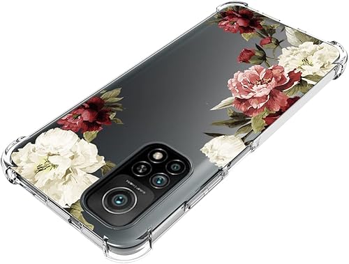 Miniatura 4 de Zoeirc Funda para Redmi Note 11 (4G)Redmi Note 11S 2201117TY Funda transparente para niñas y mujeres, TPU suave a prueba de golpes, funda protectora