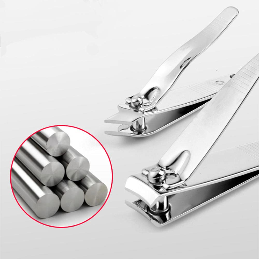 Kit de manicura y pedicura, juego de cortaúñas de 7 piezas, kit de herramientas de manicura, kit de aseo profesional, herramientas de cuidado de cortador de uñas para viajes a casa, para hombres y m