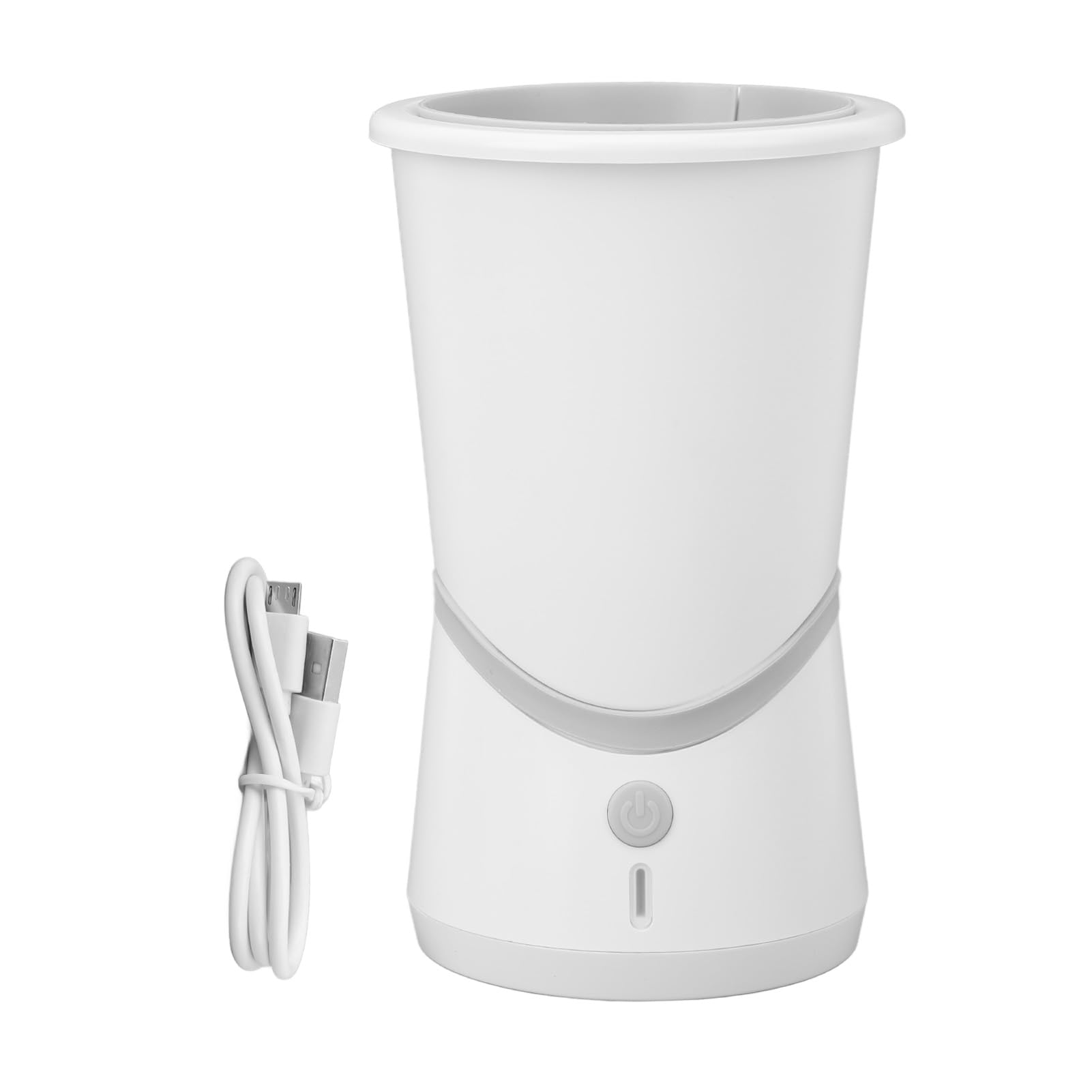 Limpiador Automático de Patas de Perro, Taza de Lavado de Patas de Perro 2 en 1, Limpiador Portátil de Patas de Mascotas con Cepillo de Silicona Suave, Lavadora de Pies de Perro