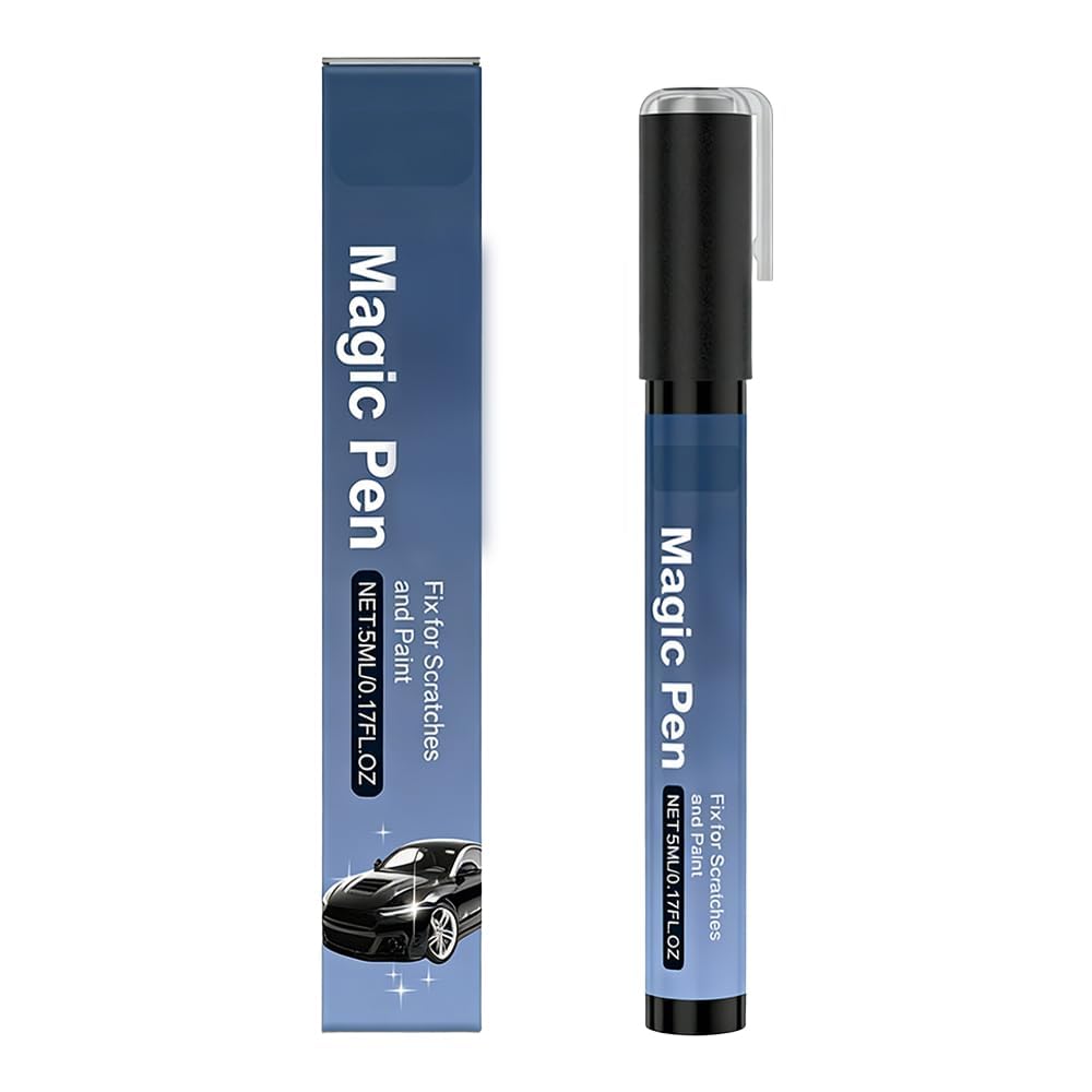 Magic Car Scratch Remover Pen, 2026 New Car Paint Repair Pen, Portable Auto Scratch Remover for Garage and Home Use, Universal Car Touch Up Pen for Drivers (1pcs)