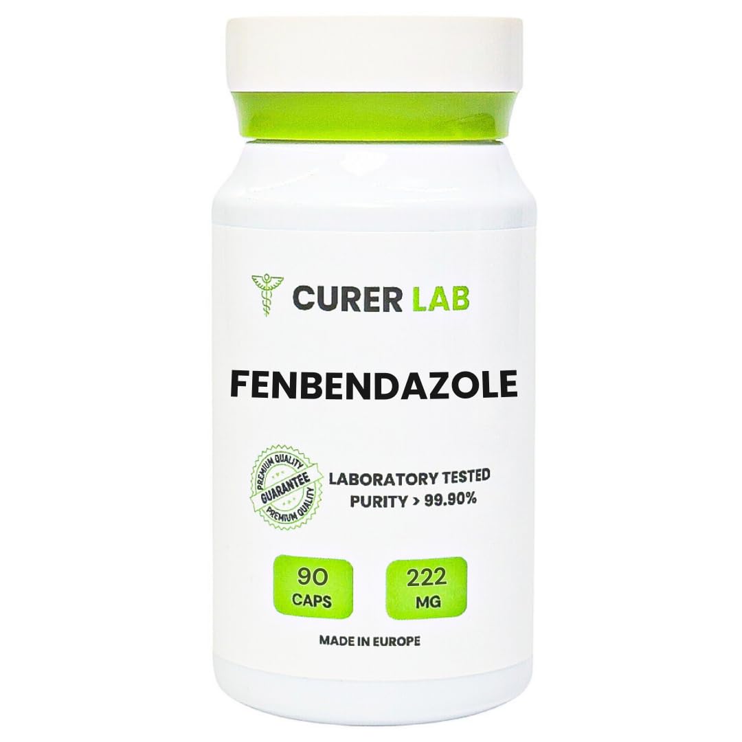 Fenbendazolo (Fenben) 222 mg | >99,90% Puro | Verificato in Laboratorio | 90 Unità