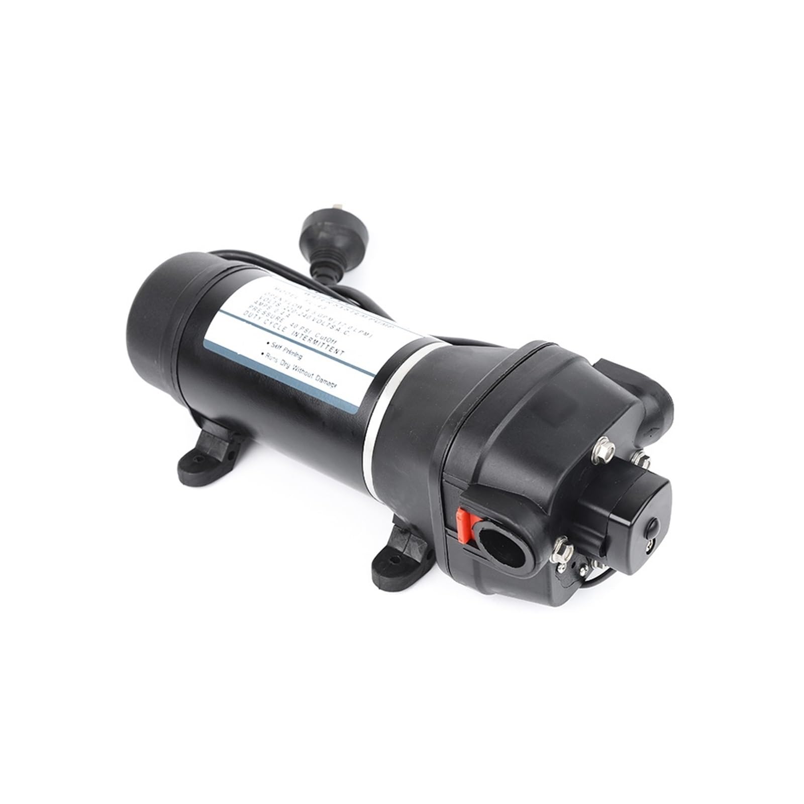 Pompe a Membrana Pompa Acqua elettrica 40PSI Mini Pompa a diaframma Pompe di Sollevamento da 25 m