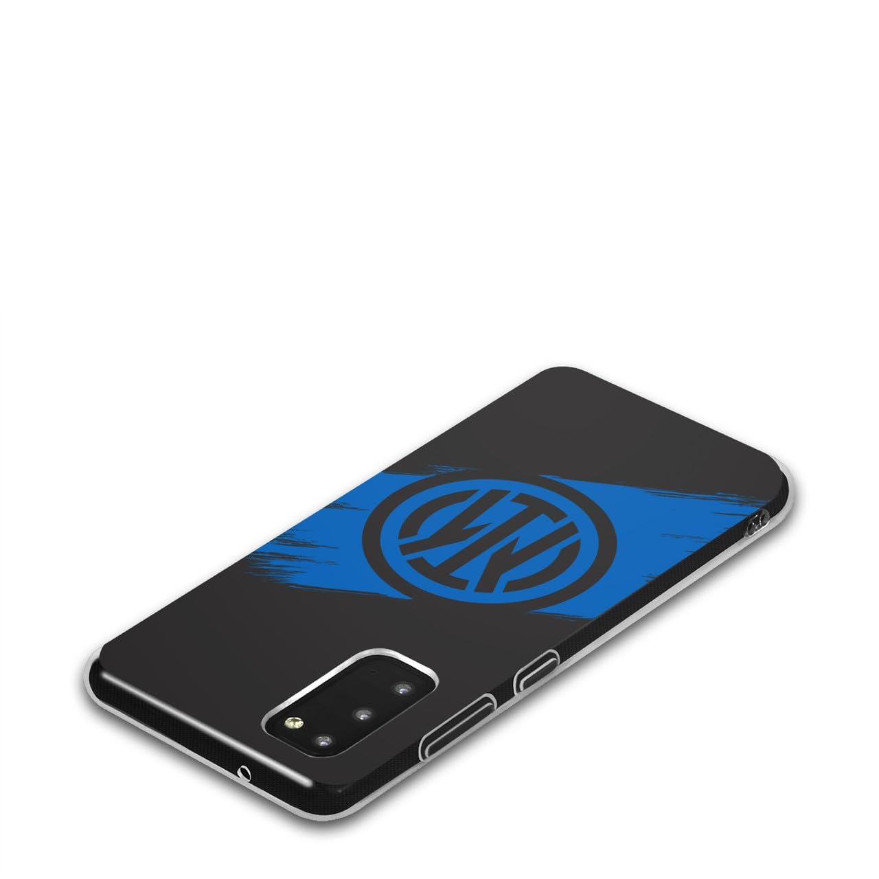 Head Case Designs Licenza Ufficiale Inter Milan Tratti di Pennello Grafici Custodia Cover in Morbido Gel Compatibile con Galaxy A52 / A52s / 5G (2021)