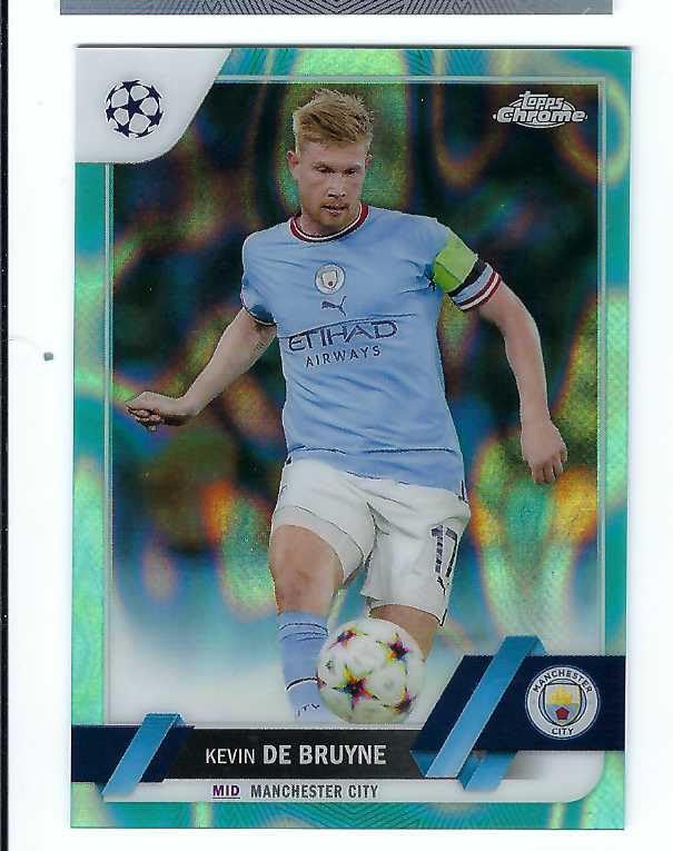 Amazon.com: KEVIN DE BRUYNE 2022-23 Topps Chrome Club Competitions