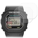MotoMoto フィルム CASIO G-SHOCK NANO DWN-5600 (2枚セット) 用 曲面対応 保護フィルム 自己修復材料 超透明で美しい 日本製