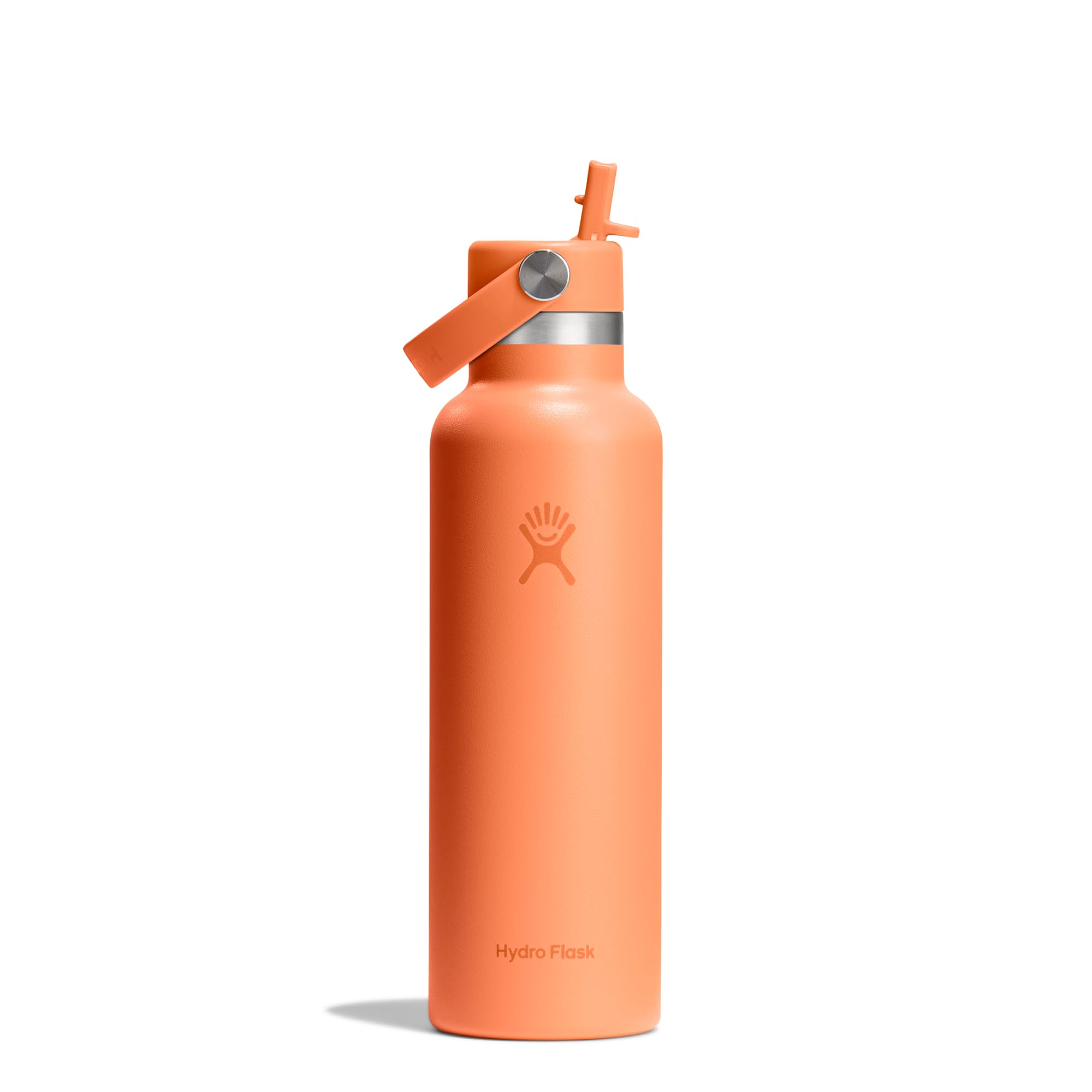 Hydro Flask Nectar – Standard Flex Straw Cap 621 Ml (21 Oz) Bottle – Stainless Steel, Leakproof, Cupholder Compatible – Insulated Cold 24 Hrs –
