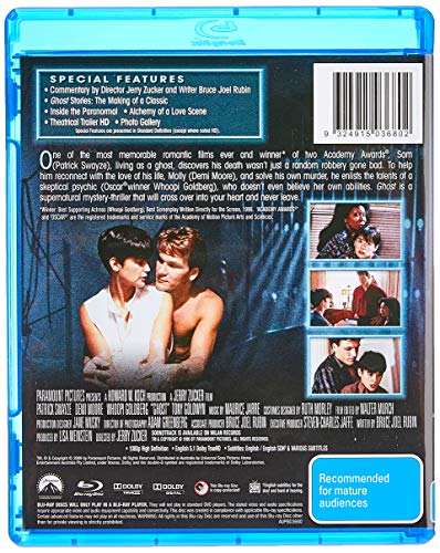 Ghost Disco Blu-ray de Colección Internacional Italia y Australia 3