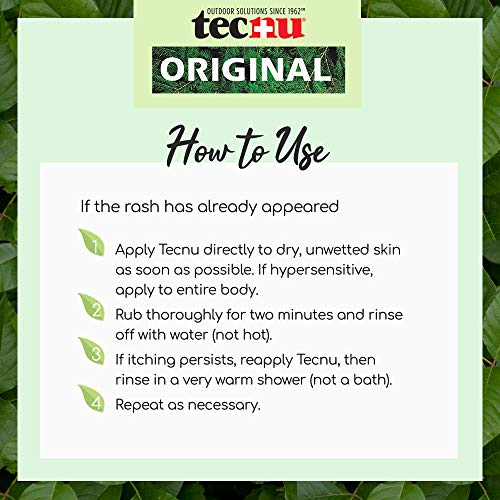 Image of Tecnu Original Poison Oak & Ivy Outdoor Skin Cleanser - First Step in Poison Ivy Treatment, Camping Essentials, 12 Fluid Ounce
