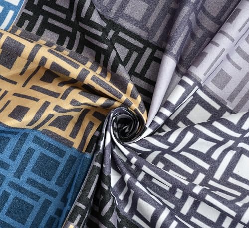 Image of VOMZER 320 Threadcount Elastic Fitted Bedsheets Single Bed with 1 Pillow Cover | Single Bed with All Around Elastic, Size 36 X 72 X 8 Inches