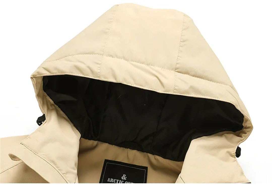Giacca da sci invernale da donna, con cappuccio, per sport all'aria aperta, snowboard, montagna, isolante, costume da neve, come da immagine2 M, come da immagine 2 , M