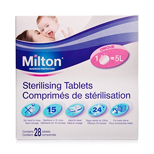 4 x Milton Esterilización Tablets 28