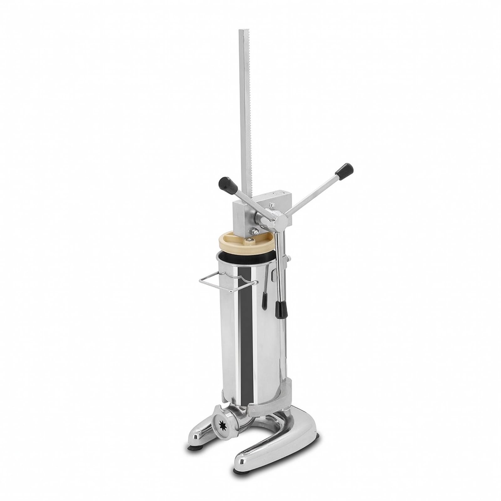 Churrera Manuale da Banco Attrezzatura Con Trafile Intercambiabili, Macchina per Churros in Acciaio Inox, Professionale, Pasticceria, Pasticceri