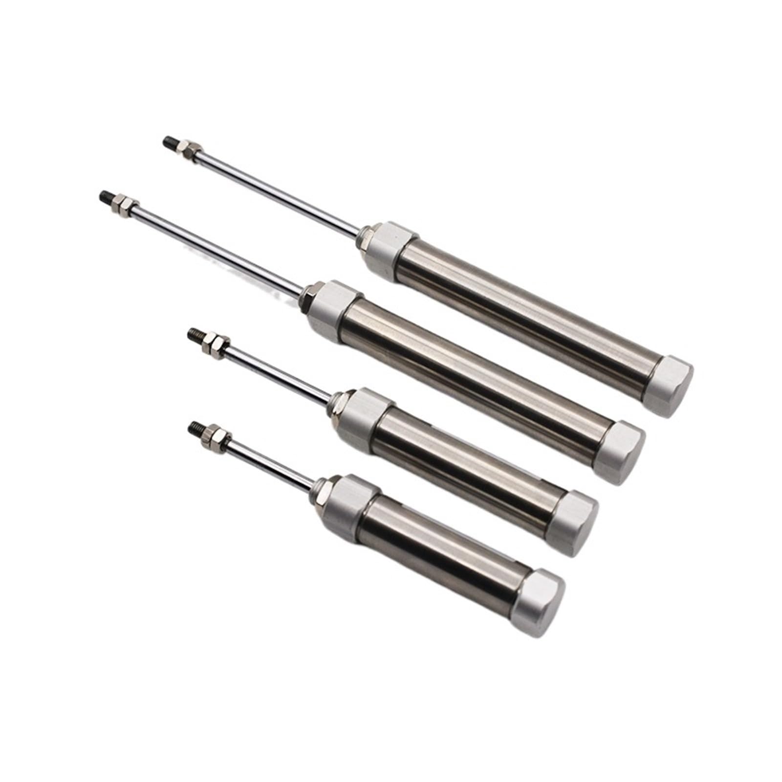 KXIWLUFV Stainless Steel Pneumatic Air Cylinder Mini CDJ2B Type Single Rod 10mm 16mm Bore 5-200mm Stroke CDJ2B10 CDJ2B16(40mm Stroke,16mm Bore)