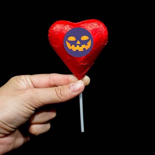 Miniatura 7 de Rollo de 720 calcomanías de Halloween, calcomanías redondas adhesivas de murciélagos de calabaza, arañas, brujas, calcomanías para decoración de