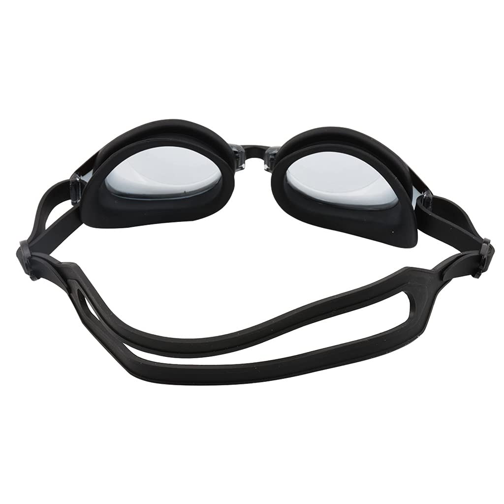Czepek pływacki Okulary pływackie Przeciwmgielne Wodoodporne okulary pływackie Zatyczki do uszu Sprzęt basenowy dla mężczyzn Kobiety Dzieci Dorosłe sportowe okulary do nurkowania (kolor: D) (A)