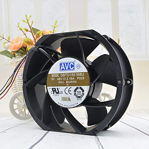 17cm 48V 2.16A DBTD1551B8U 17251 Violent Large Air Volume Cabinet Axial Fan