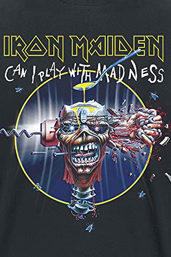 Iron Maiden Can i Play with Madness Uomo T-Shirt