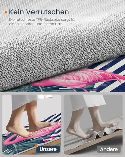 Tapis de sol super absorbant et lavable en machine en V - 6