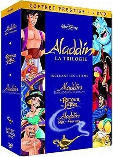 Aladdin Trilogie - Aladdin + Le retour de Jafar + Aladdin et le roi des voleurs [Francia] [DVD] | Ya disponible en tu tienda friki favorita! En mundofriki.es!