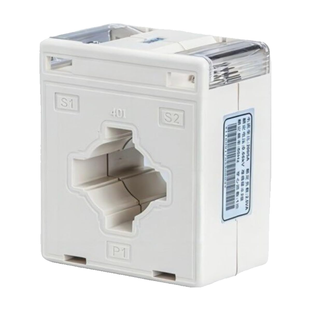 Transformateur support de mesure industriel 22mm pour compteur electrique triphase
