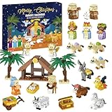 Christliche Adventskalender,Christian Advent Calendar Nativity,Christlicher Adventskalender Christlich Kinder Erwachsene (Jesus)