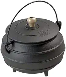 Panela Caldeirão Tripé Tradição Ferro Fundido Com Tampa 4 L