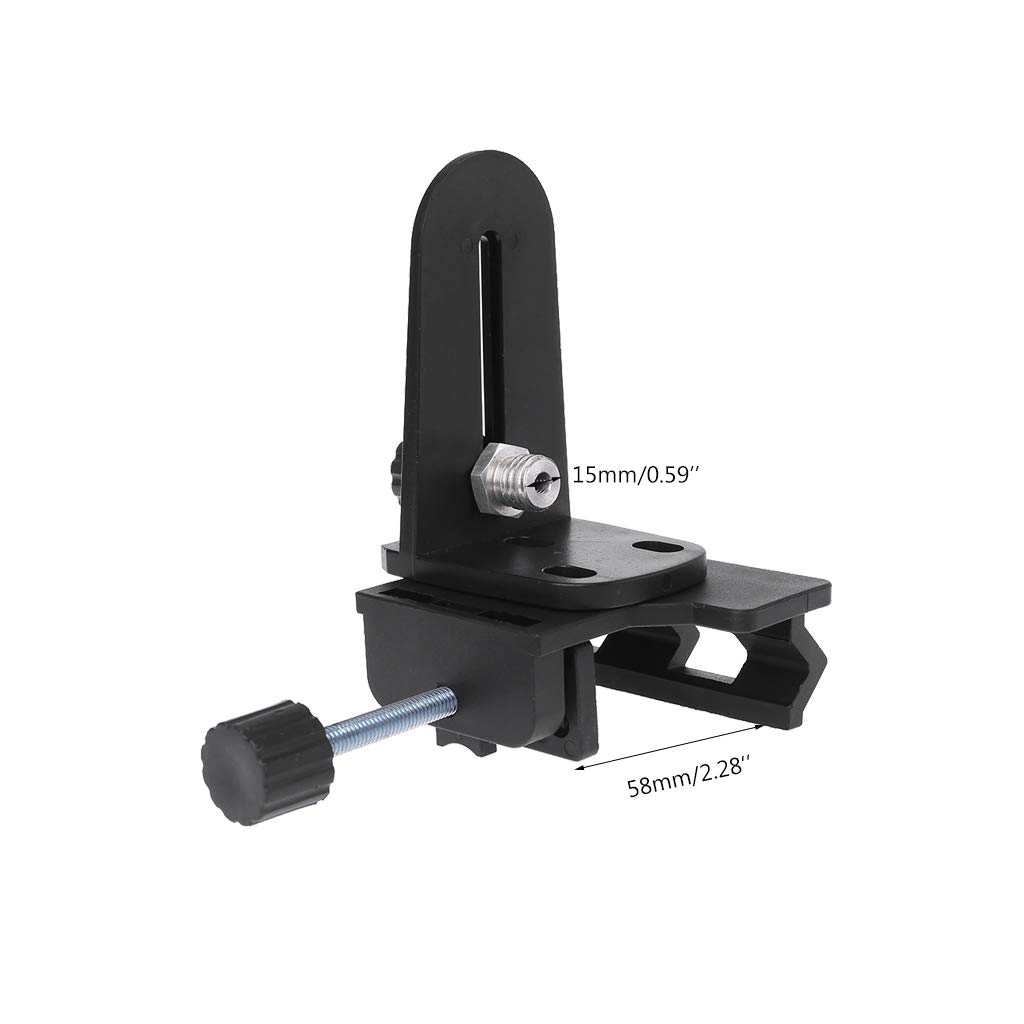 Soporte de Nivel láser 5/8 "para Varilla de extensión y Altura Ajustable para Nivel láser Universal