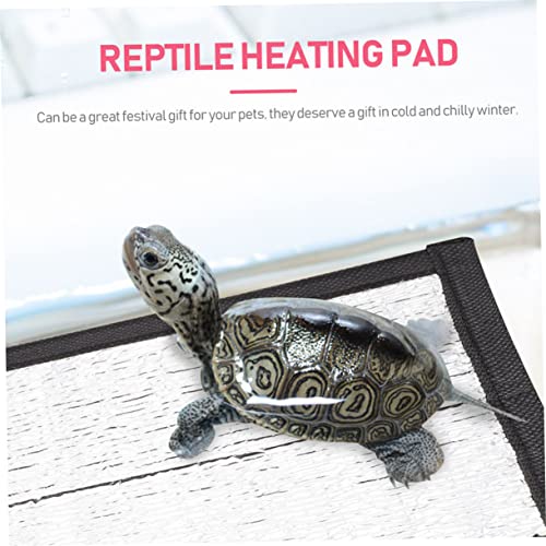 4 piezas película reflectante para terrario reptil miniatura 6